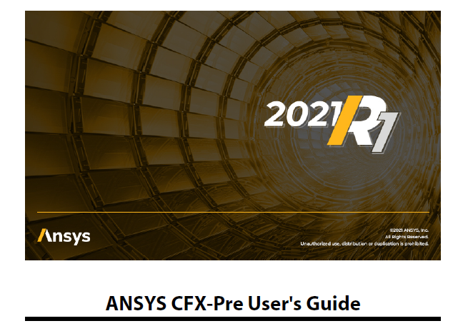 CFX2021R1帮助文档PDF